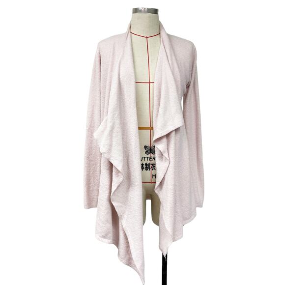 Barefoot Dreams S/M Bamboo Chic Lite Calypso Wrap Cardigan Style 436 Pale Pink - Picture 1 of 6
